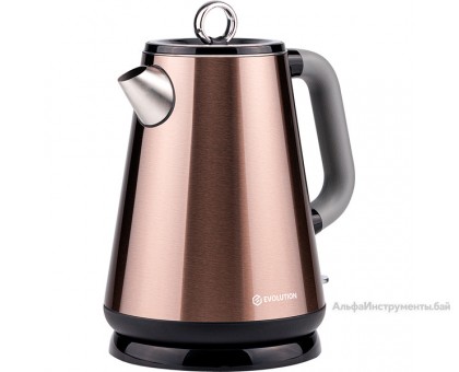 Электрочайник EVOLUTION KP17153 Steel (gold)