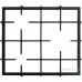 Варочная панель Evelux HEG 425 WG