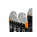 Лестница алюм. многофункц.4х5 ступ.(стрем.-283см,лестн.-580см) 15,5кг BLACK LINE STARTUL (ST9930-05)